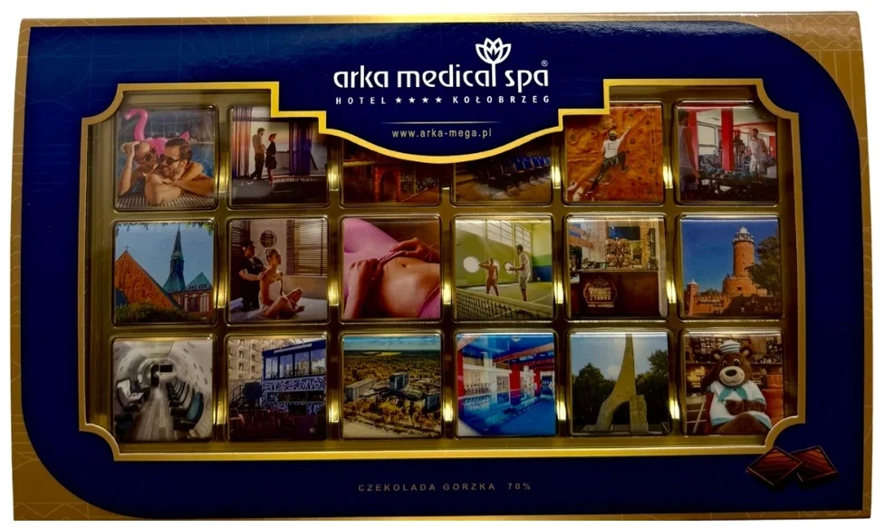 Arka Medical Spa chocolates